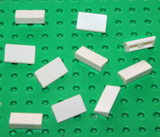 Lego White Slope Brick ref