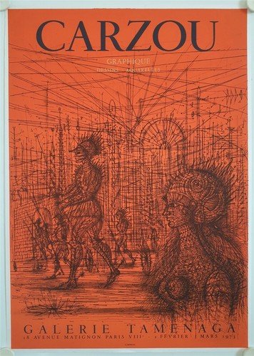 Affiche carzou 1973 - carzou,