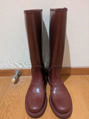 Gucci rubber long rain - rubber,