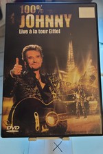 DVD - 100% Johnny - Live À La Tour Eiffel - Bon État