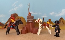 +++ Playmobil Embuscade de bandits 3036 - Année 1989 - Western +++
