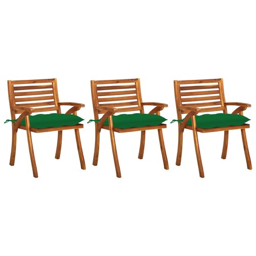 Acacia massif chaises à - chaises,