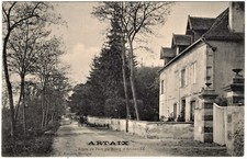 CPA 71 ( Saone et Loire 71 ) - ARTAIX - Route du port au bourg d'Artais