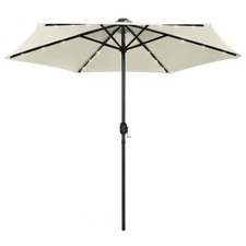 Parasol avec led et mât en