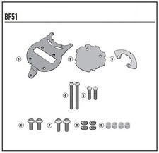 Bride GIVI bf51 pour Sacoche