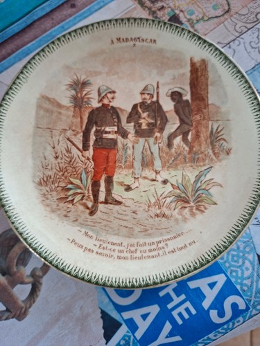 Assiette parlante terre fer - parlante,