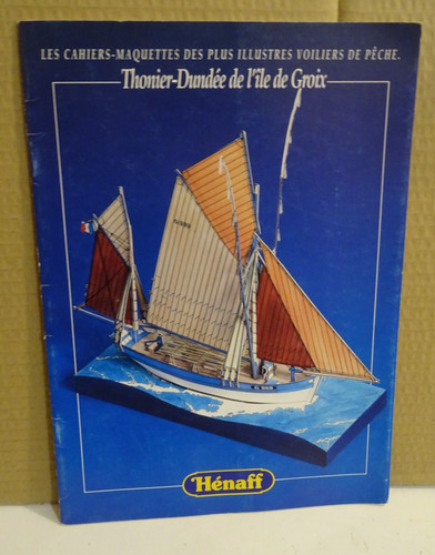 Maquette voiliers pêche - maquette,