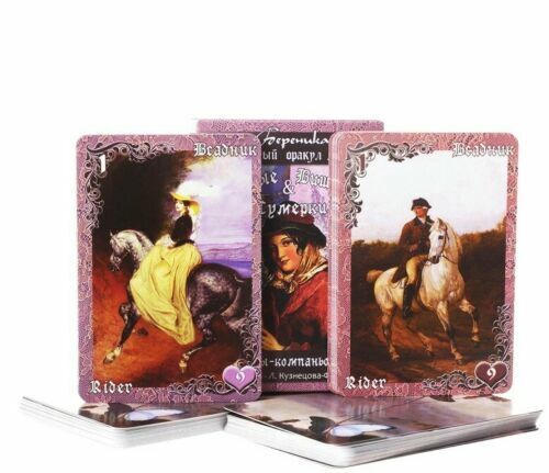 Tarot oracle lenormand lilas - tarot,oracle, "lilas