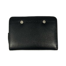 Naf Naf - Portefeuille compact en cuir "Dahlia" - noir - 8589