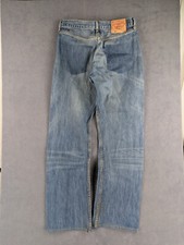 Jean Relaxed Levi's 501 W31 L34 Bleu Stonewash Skate Streetwear Button Fly