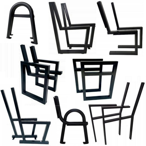Pieds banc qls acier - de, en