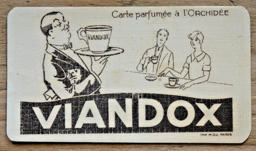 Carte parfumée viandox - parfumÉe,