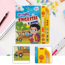 Livre sonore de premiers mots anglais, cadeau éducatif pour enfants, garçons