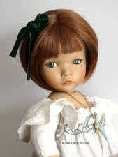 perruque poupée moderne-Tête