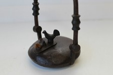 Lampe de mineur au coq ou rat