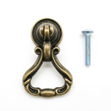 | Poignée de Meuble Ancien | Pack 8 | Poignée Meuble avec Anneau Tirage | 53*...