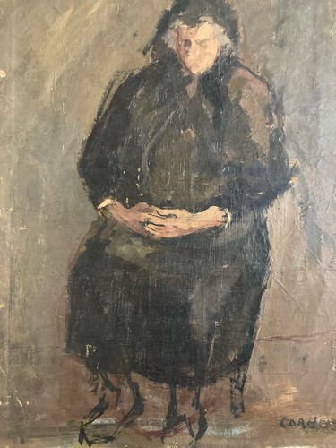 Belle peinture portrait femme - peinture,