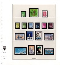 LINDNER  FEUILLES  LINDNER T   FEUILLES  FRANCE 2003    PAGES 243 A  249  NEUVES