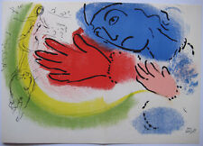 CHAGALL MARC LITHOGRAPHIE ORIGINALE 1956 SIGNÉE DLM N°92-93 SIGNED LITHOGRAPH