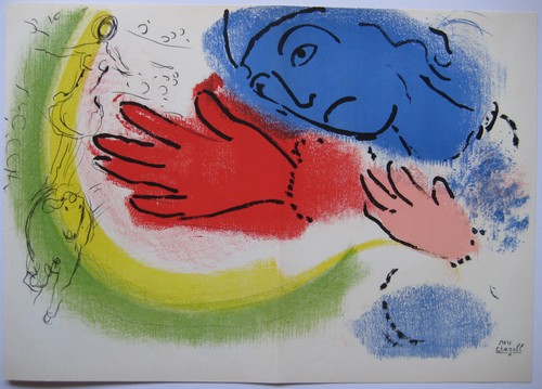 Chagall marc lithographie - marc,