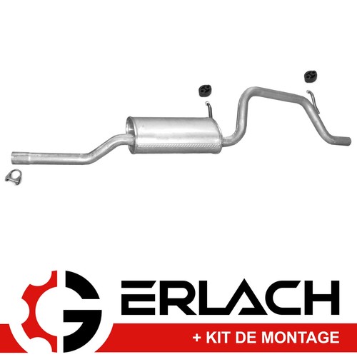 Silencieux arriere pour opel - silencieux,