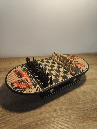 Jeu échecs bois sculpté - d’échecs,