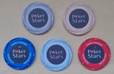 Pokerstars - Jetons De Poker Promotionnels (Full Tilt) - Sous Coque - Collector