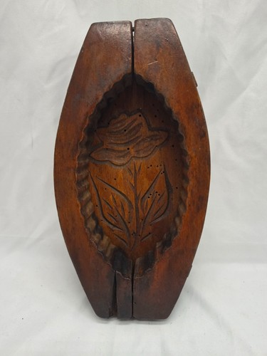 Ancien moule beurre - moule, bois