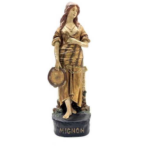 Statue platre silhouette - , de