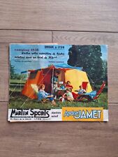 ANCIEN CATALOGUE CAMPING ANDRÉ JAMET 1958 TENTES VINTAGE TOURISME