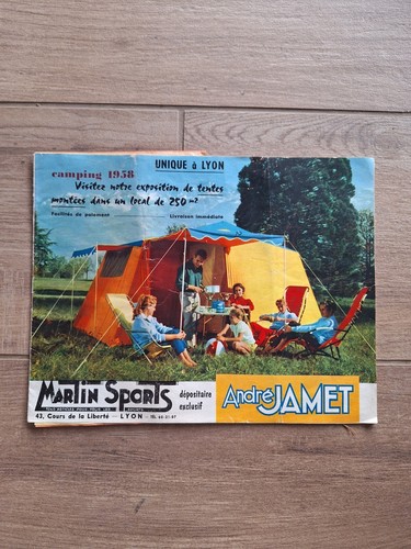 Ancien catalogue camping - ancien,