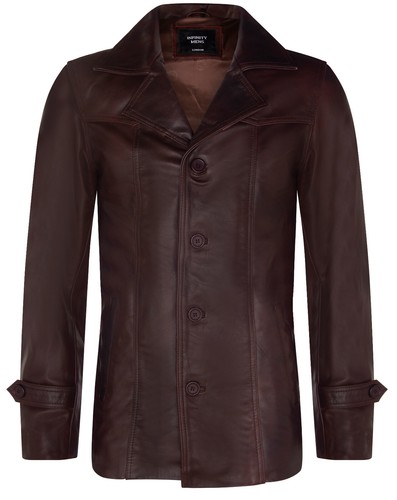 Veste trench cuir - veste,