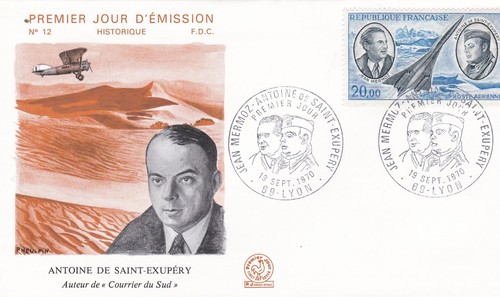 France 1970 fdc jean - france,