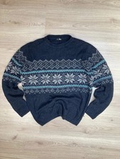 Pull maille vintage laine à