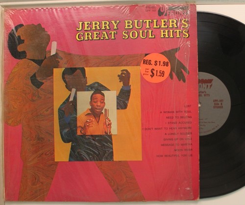 Jerry butler grands succès - butler, lp