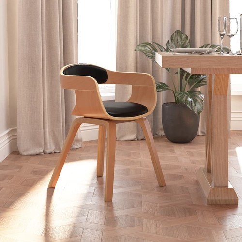 Bois courbé chaise salle - courbé,