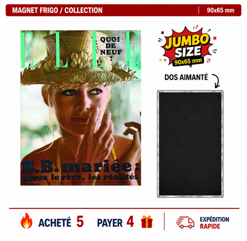 Magnet frigo brigitte bardot - magnet,