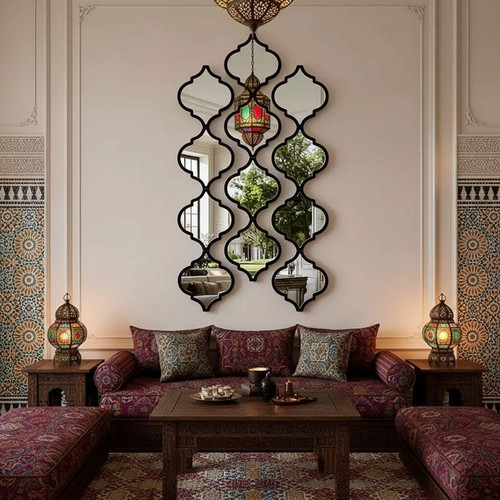 Miroir décoratif mural maroc - décoratif,