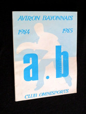 LIVRE PROGRAMME ANNUEL AVIRON