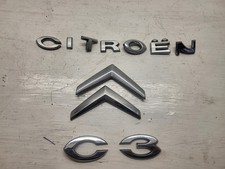 Monogramme sur hayon pour Citroën c3 phase 2 essence de 2008