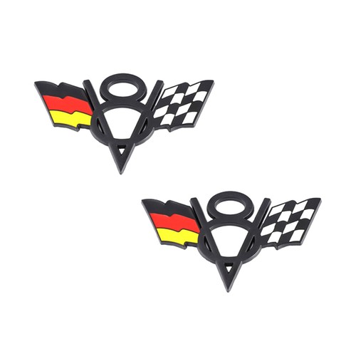 Racing germany flag logo - germany, v8