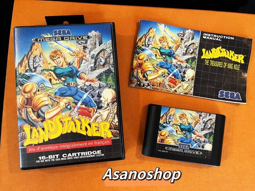 Landstalker sega megadrive - landstalker,