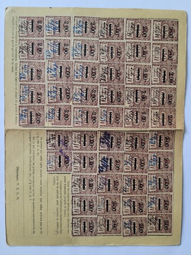 Timbres socio postaux - (37),