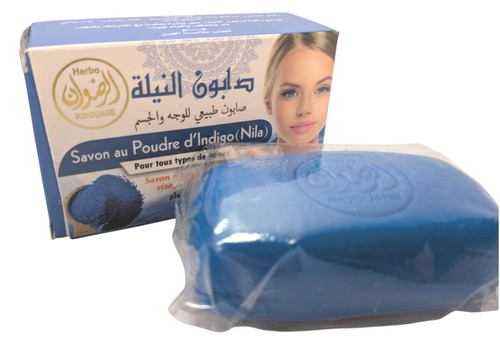 Marocain vrai bleu indigo - 2,