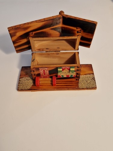 Chalet bois deco boite - bois,