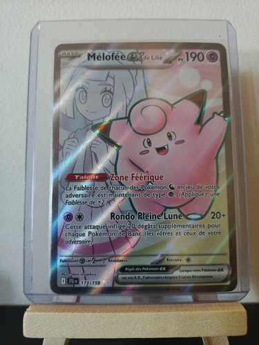 Carte pokémon mélofée - carte, de