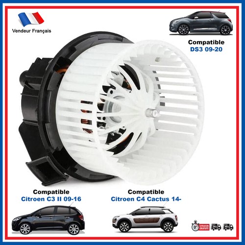 Pulseur ventilateur habitacle - pulseur,