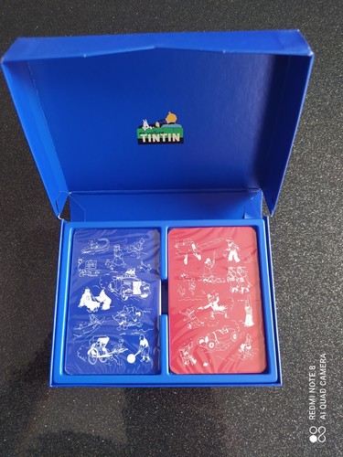 Neuf coffret jeux cartes - neuf,