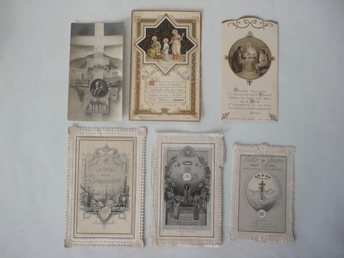Lot images pieuses - pieuses, canivets