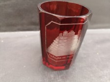 Verre décor gravé cristal